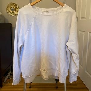 Ivory, (maybe wore one time) sweatshirt